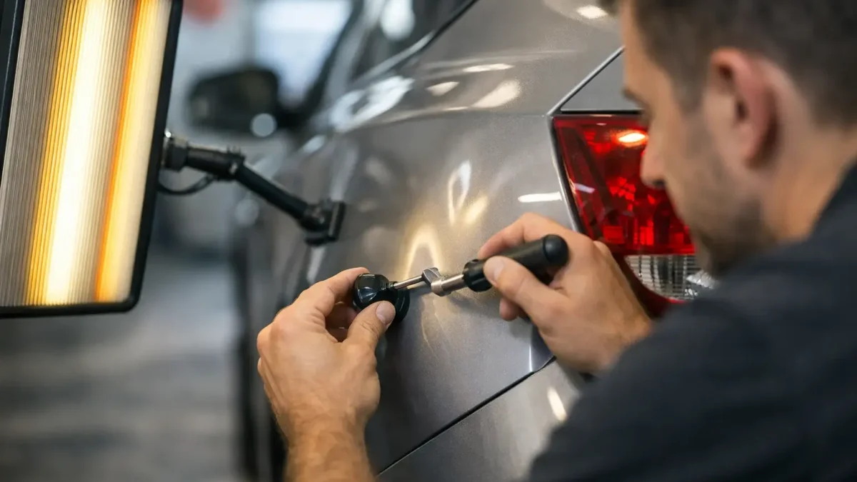 Guia de reparo sem pintura para seu carro